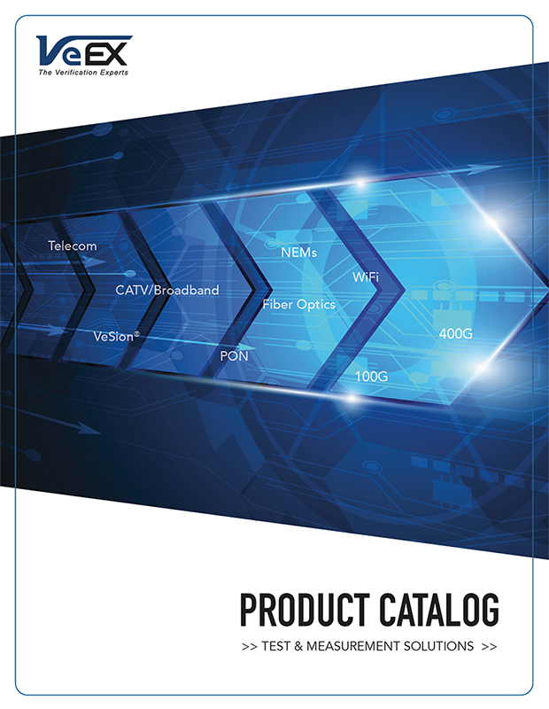 VeEX Inc. Product Catalog